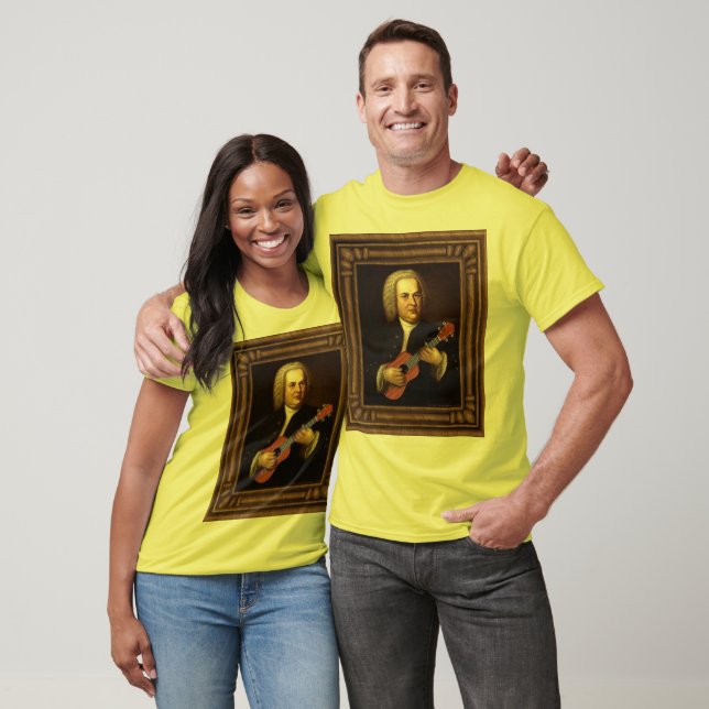 J.S. Bach on Uke T-Shirt (Unisex)