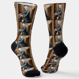 J.S. Bach, Organist Performance Socks