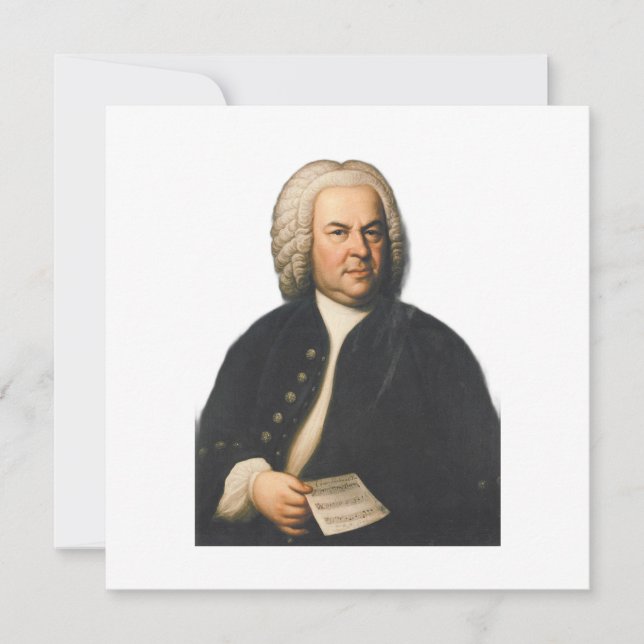 J.S. Bach portrait (Front)
