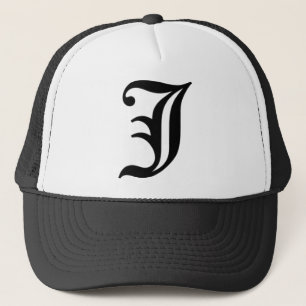 J-text Old English Trucker Hat