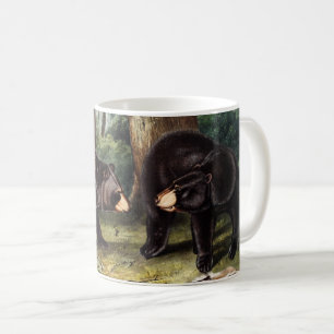 J.W. Audubon - Ursus Americanus Black Bear Coffee Mug
