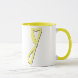 J (Yellow) Mug