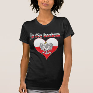 ja Cie kocham Eagle Heart T-Shirt