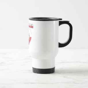 ja Cie kocham Eagle Heart Travel Mug