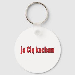 ja Cie kocham - I Love You Key Ring