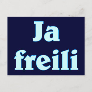 Ja freili freilich Bayern bayrisch bayerisch Postcard