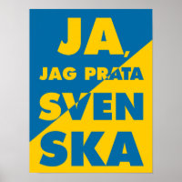 Ja, Jag Prata Svenska, Yes i speak swedish