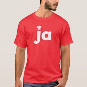 ja Polish Last Name Tshirt