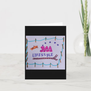 Jaa Lifestyle Company Logo Panting  Card