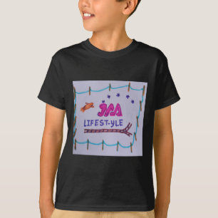 Jaa Lifestyle Company Logo Panting  T-Shirt