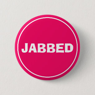 Jabbed Button (Hot Pink)
