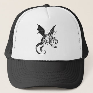 Jabberwocky Black Trucker Hat