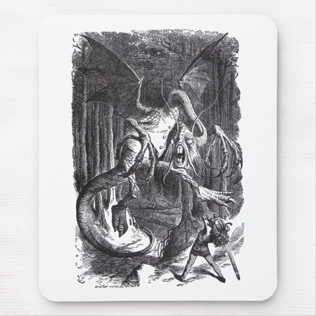 Jabberwocky Mouse Mat (Front)