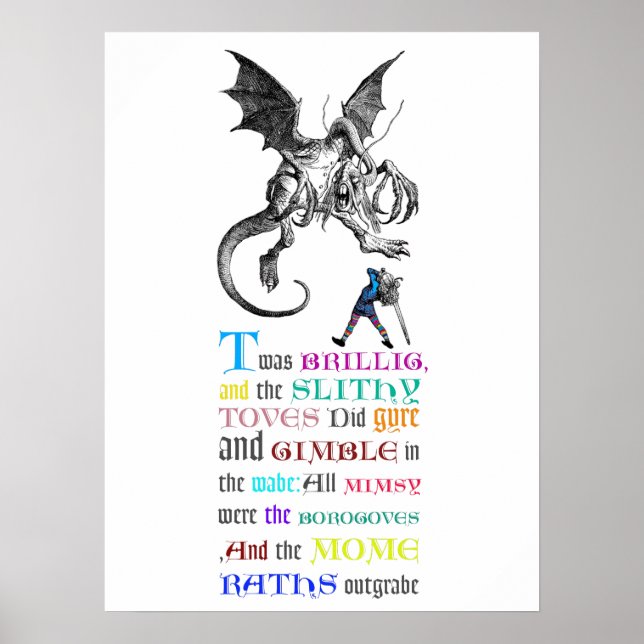 Jabberwocky Poster (Front)