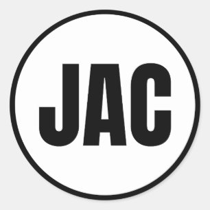 JAC - Jackson Hole Classic Round Sticker