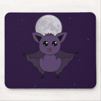 Jac the Bat Flying by night Mouse Mat