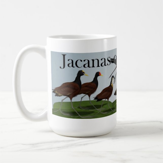 Jacanas of the World Coffee Mug (Left)