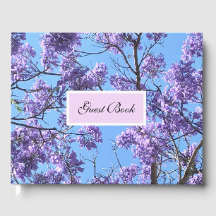 Jacaranda Blossoms Guest Book