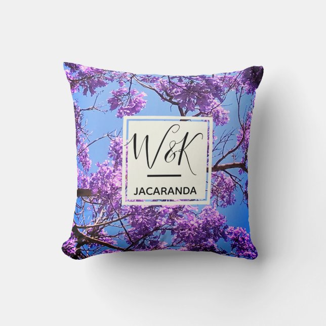 Jacaranda Cushion (Front)