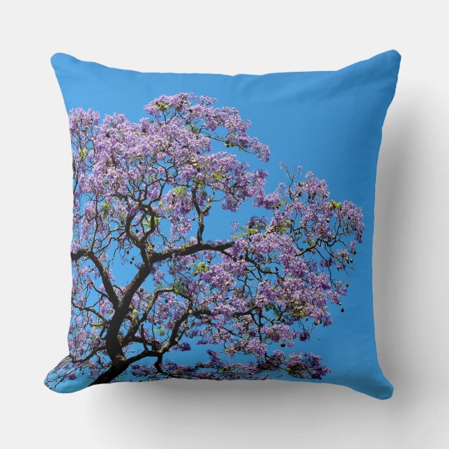 Jacaranda Cushion (Front)