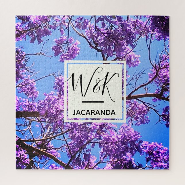 Jacaranda Jigsaw Puzzle (Vertical)