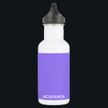 Jacaranda purple color name 532 ml water bottle<br><div class="desc">Jacaranda purple color name</div>