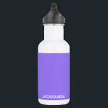 Jacaranda purple color name 532 ml water bottle<br><div class="desc">Jacaranda purple color name</div>