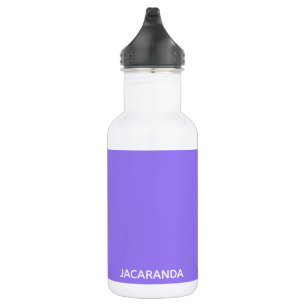 Jacaranda purple color name 532 ml water bottle