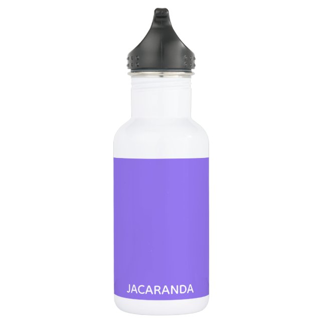 Jacaranda purple color name 532 ml water bottle (Right)