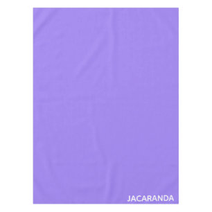 Jacaranda purple color name tablecloth