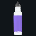 Jacaranda purple colour name 710 ml water bottle<br><div class="desc">Jacaranda purple colour name</div>
