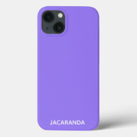 Jacaranda purple colour name Case-Mate iPhone case