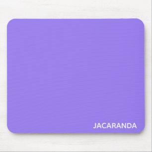 Jacaranda purple colour name mouse mat