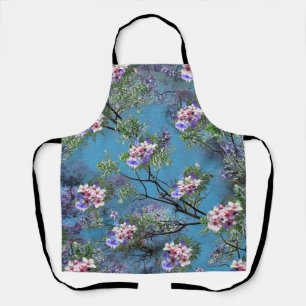 Jacaranda Spring Blooms Repeat Patterns All-Over-P Apron