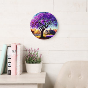 Jacaranda Tree Farm House, Wall Clock
