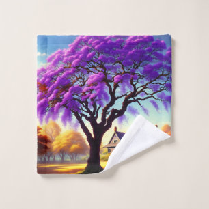 Jacaranda Tree Farm House, Wash Cloth