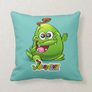 Jacarelvis and friends cushion