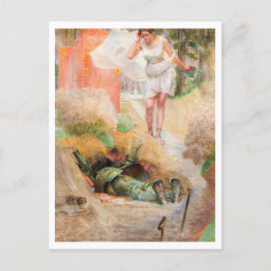Jacek Malczewski, Ad Astra 1917 Postcard