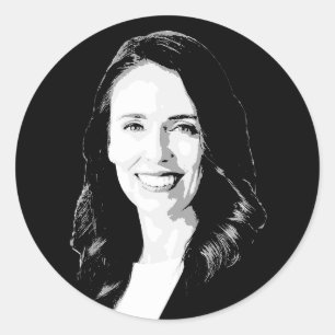 Jacinda Ardern Classic Round Sticker