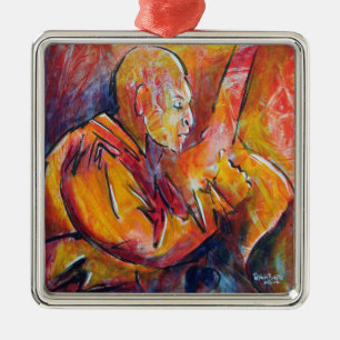 Jacinto 2008 metal tree decoration