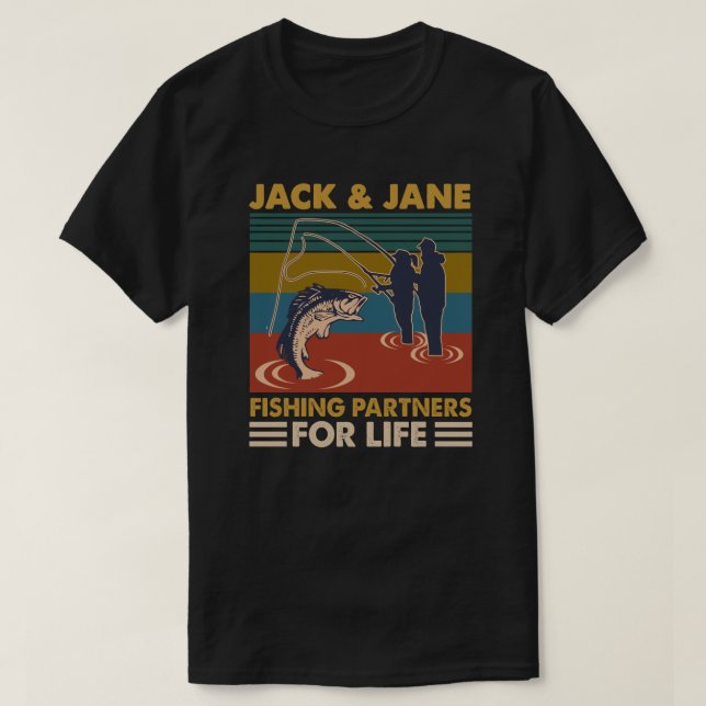 Jack And Jane Fishing Shirt (Design Front)