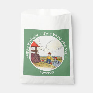 Jack and Jill Mother Goose Birthday Party Items  Favour Bags