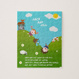 Jack and Jill Nursery Rhyme Puzzle