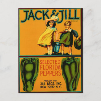 Jack and Jill Postcard