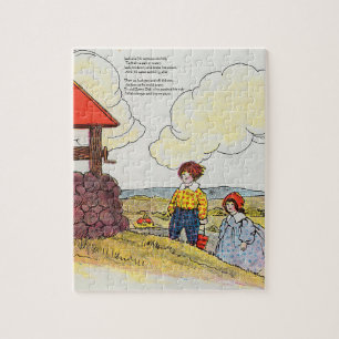 Jack and Jill went up the hill Nursery Rhyme Jigsaw Puzzle