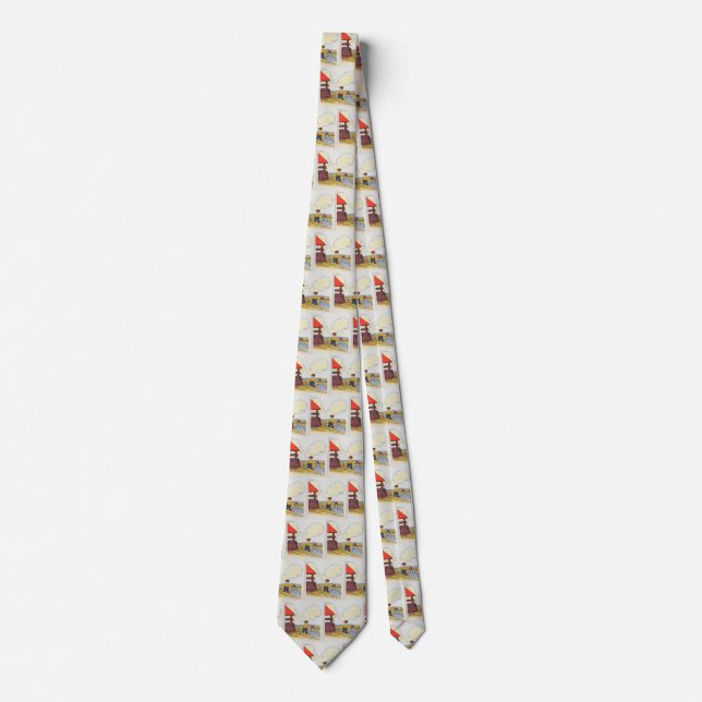 Jack and Jill went up the hill Nursery Rhyme Tie (Front)