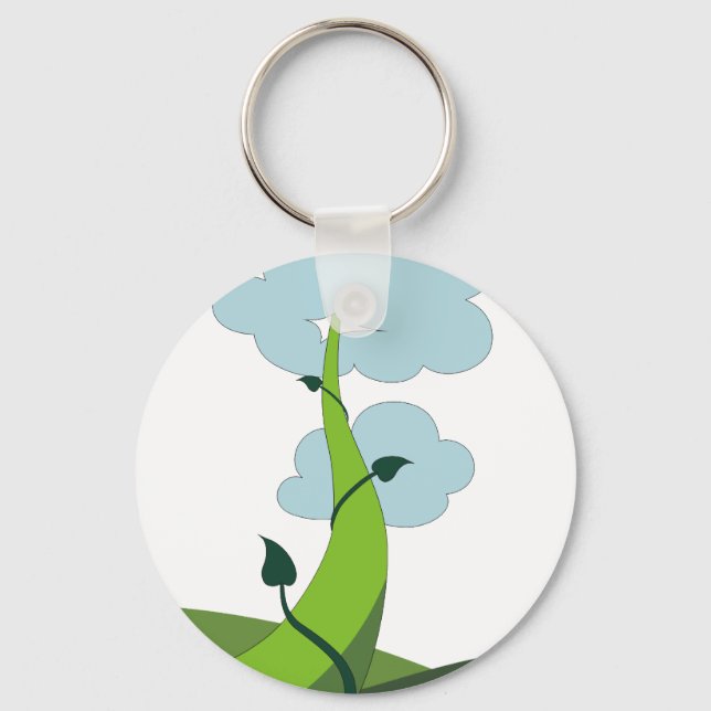 Jack and the Beanstalk Key Ring (Front)