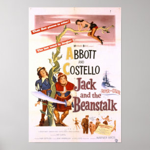 jack and the beanstalk poster