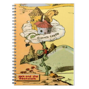 Jack and the Beanstalk Spiral Notebook