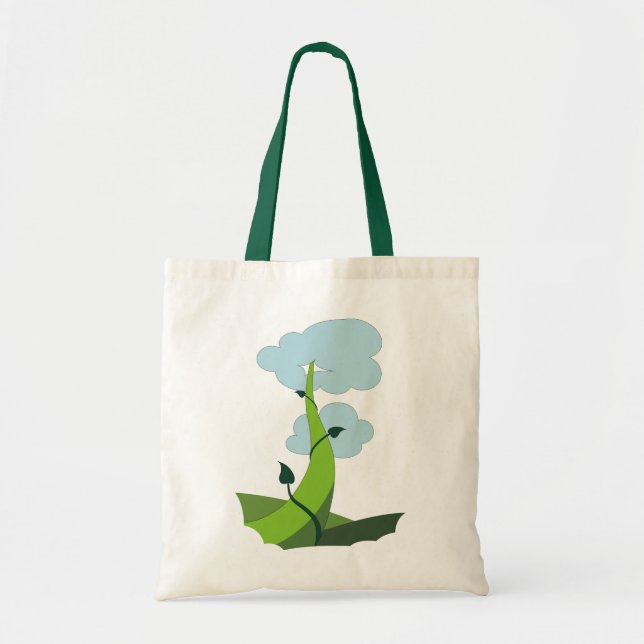 Jack and the Beanstalk Tote Bag (Front)